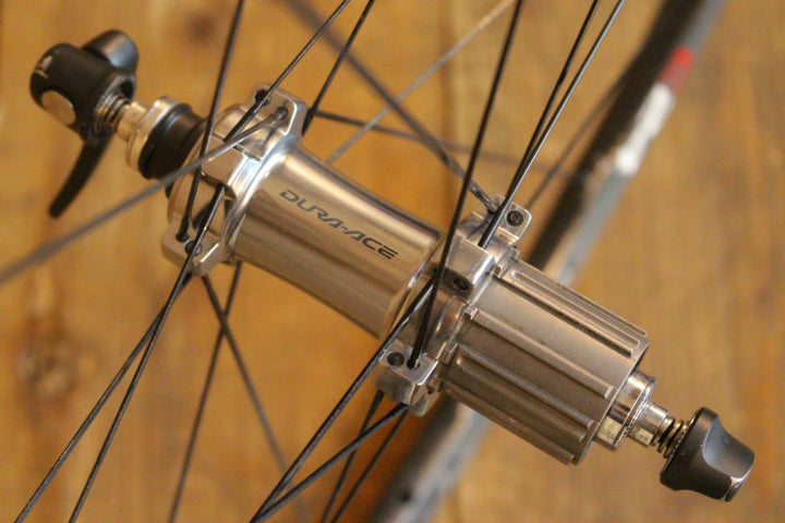 シマノ SHIMANO デュラエース DURA-ACE WH-7900 C24 TL カーボン アルミ チューブレス ホイールセット シマノ10S ナローリム C15【芦屋店】