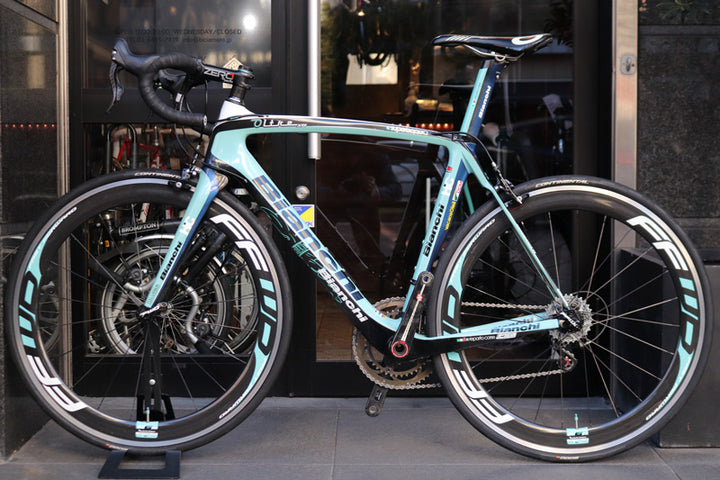 ビアンキ Bianchi オルトレ Oltre XR ヴァカンソレイユ 2013 57サイズ スーパーレコード 11S カーボン ロードバイク 【東京南麻布店】