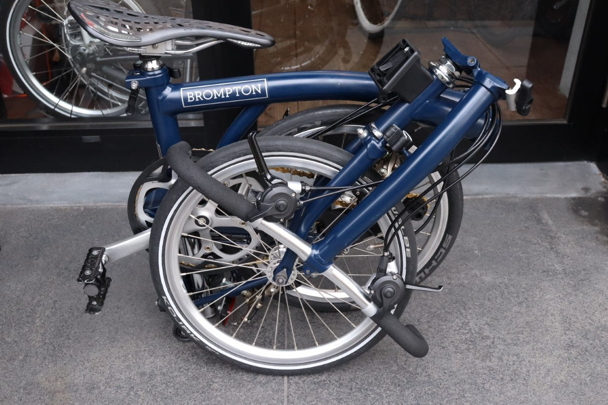 ブロンプトン BROMPTON S6L カスタム 2018モデル テンペストブルー 折り畳み 小径車 ミニベロ 16インチ 【東京南麻布店】