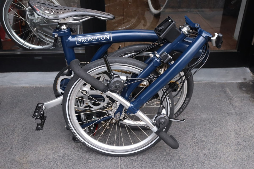 ブロンプトン BROMPTON S6L カスタム 2018モデル テンペストブルー 折り畳み 小径車 ミニベロ 16インチ 【東京南麻布店】 –  BICI AMORE ONLINE STORE