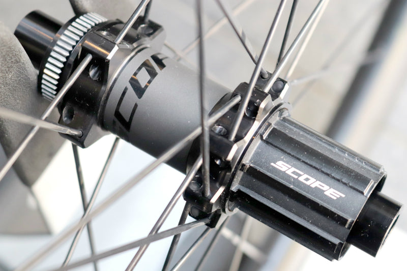 スコープ SCOPE S4 DISC ディスク カーボン チューブレスレディ ホイールセット シマノ12/11S ワイドリム 19C 【東京 –  BICI AMORE ONLINE STORE