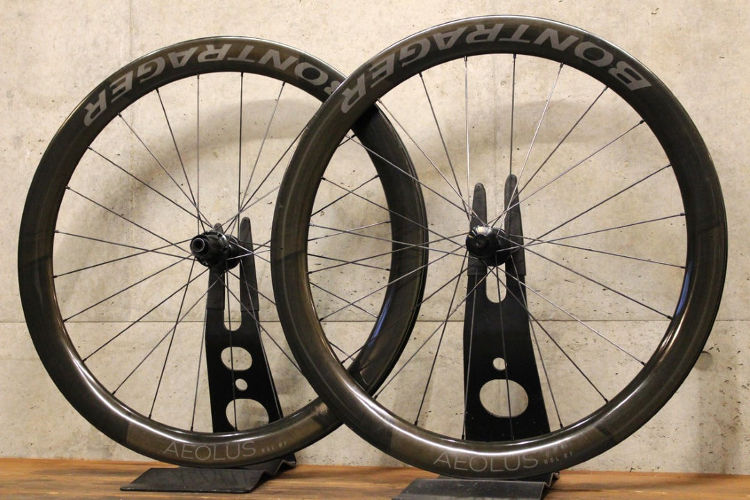 ボントレガー BONTRAGER アイオロス ディスク AEOLUS RSL 51 TLR DISC カーボン チューブレス ホイールセット シマノ12/11S 【福岡店】