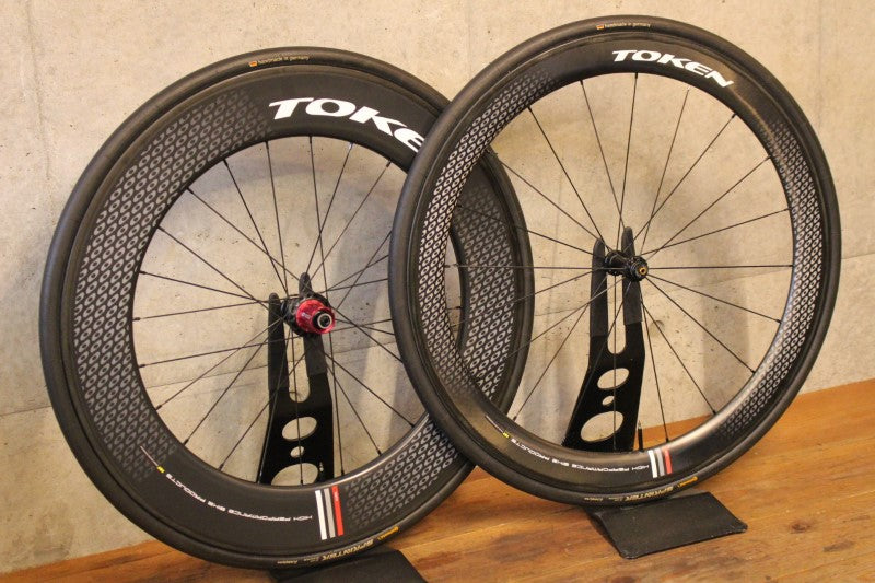 トーケン TOKEN T55 T90 シマノ 11S カーボン チューブラー ホイール