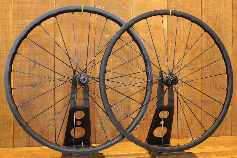 マヴィック MAVIC キシリウム KSYRIUM SL 25 UST DISC アルミ チューブレスレディ ホイールセット シマノ 11S 19C 【芦屋店】