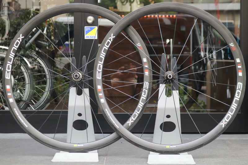 エキノクス　EQUINOX SP-38 ハイジュラスカーボン エキノクス EQUINOX SP38 カーボン チューブラー ホイールセット