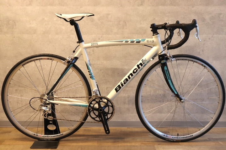 ビアンキ Bianchi ヴィアニローネ Via Nirone7 Alu Carbon 2007 55サイズ カンパニョーロ ヴェローチェ 10S ロードバイク 【さいたま浦和店】