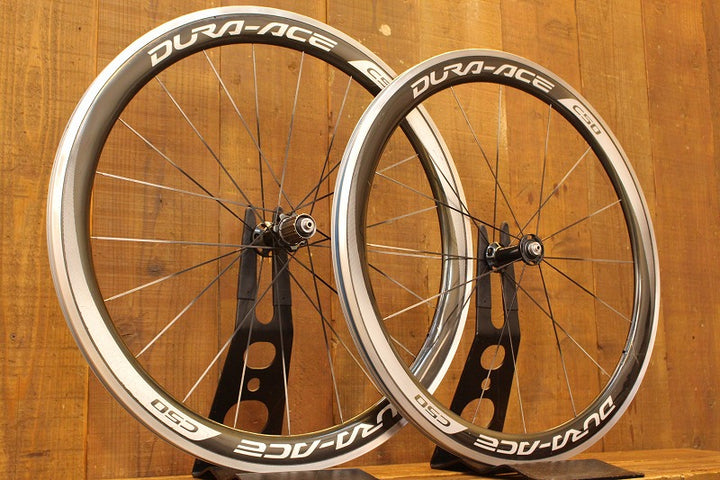 シマノ SHIMANO デュラエース DURA-ACE WH-9000 C50 アルミ カーボン クリンチャー ホイールセット シマノ11/12S 【芦屋店】