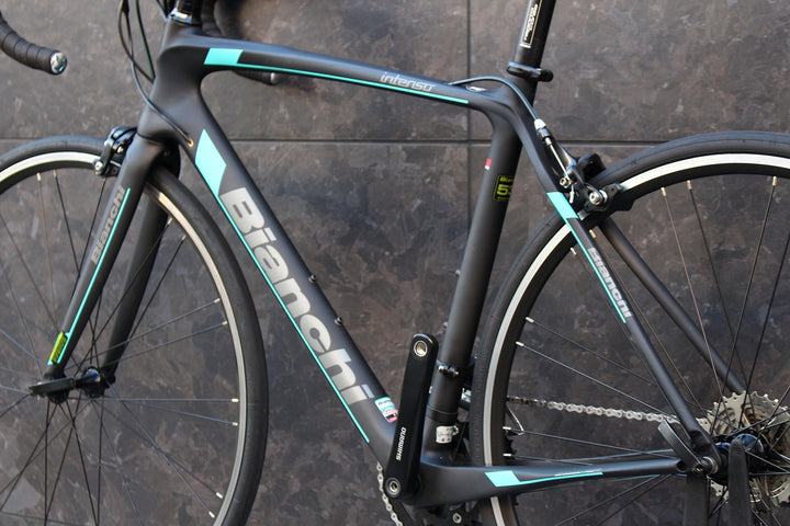 ビアンキ BIANCHI インテンソ INTENSO 2020年モデル 53サイズ シマノ ソラ R3000 9S カーボン ロードバイク 【福岡店】