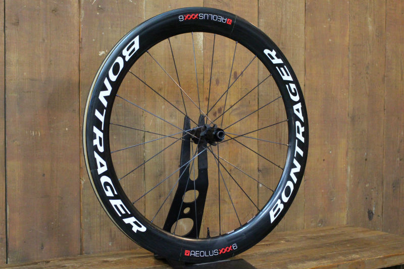 ボントレガー BONTRAGER アイオロス AEOLUS XXX6 TLR DISC カーボン チューブレスレディ リアのみ シマノ11S ワイドリム21C 【芦屋店】