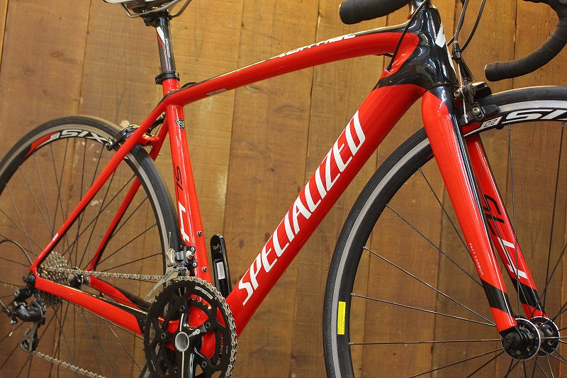 スペシャライズド SPECIALIZED ターマック TARMAC SL4 SPORT 2014年モデル 52サイズ シマノ 105 5700 MIX  10S カーボン ロードバイク 【芦屋店】