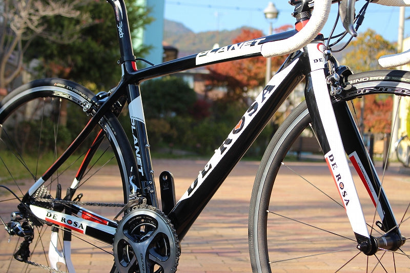 デローザ DE ROSA プラネット PLANET 2015年モデル 47サイズ シマノ デュラエース 9000 11S カーボン ロードバイク 【芦屋店】