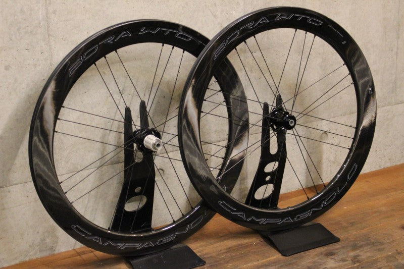 カンパニョーロ Campagnolo ボーラ BORA WTO 60 DB カーボン チューブレス ディスク ホイールセット シマノ11S 19C 【福岡店】