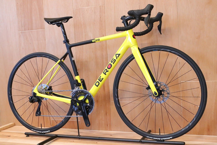 未走行車! デローザ DE ROSA 838 DISK 2023モデル 50サイズ シマノ 105 R7170 12S Di2 DISC カーボン ロードバイク 【広島店】