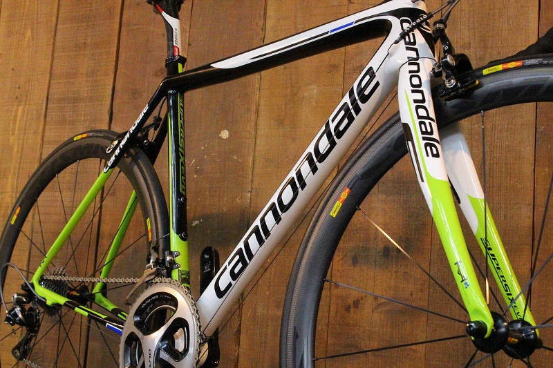 キャノンデール CANNONDALE スーパーシックス エボ SUPERSIX EVO HI-MOD 2014年 52サイズ シマノ デュラエース 9000 11S カーボン ロードバイク 【芦屋店】