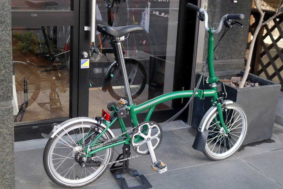 ブロンプトン Brompton M6L レーシンググリーン ミニベロ 折り畳み小径車 【東京南麻布店】