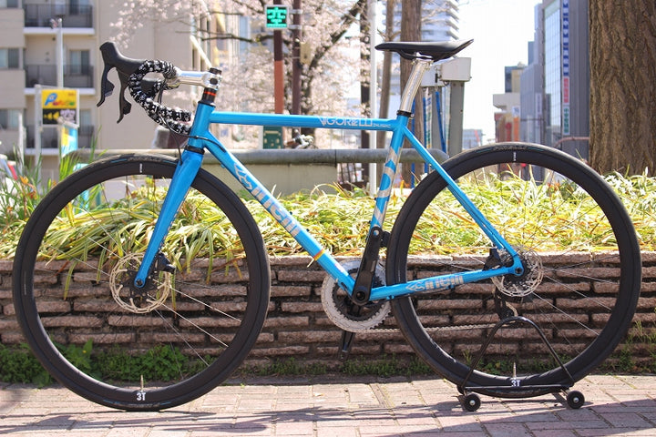 美車！チネリ CINELLI ヴィゴレッリ VIGORELLI ROAD DISC Sサイズ RIVAL E-TAP AXS 12S クロモリ ロードバイク【名古屋店】