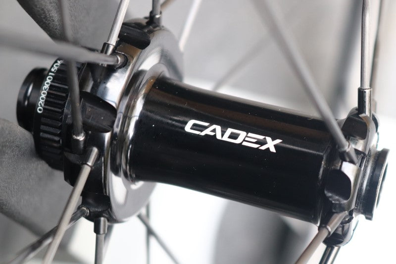 カデックス CADEX チューブラー ディスク 42 TUBULAR DISC カーボン ホイールセット シマノ12/11S ワイドリム 23mm  【東京南麻布店】