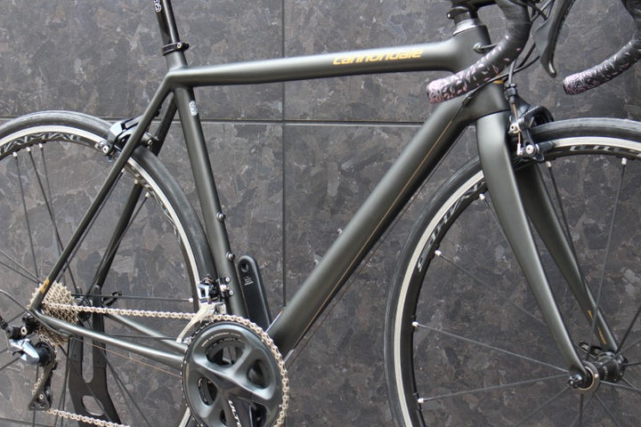 キャノンデール CANNONDALE  スーパーシックスエボ ブラックインク SUPERSIX EVO BLACK INC 2014 52サイズ シマノ アルテグラ R8000 カーボンロードバイク 【福岡店】