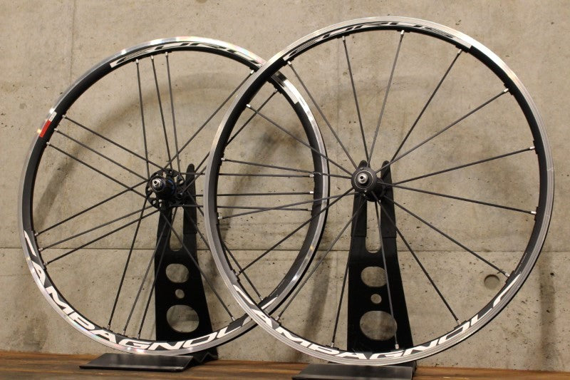 カンパニョーロ Campagnolo ユーラス EURUS アルミ クリンチャー ホイールセット シマノ11S 15C 【福岡店】