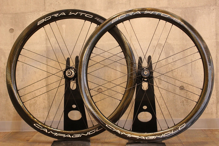 カンパニョーロ CAMPAGNOLO ボーラ BORA WTO 45 DISC  カーボン チューブレス ホイールセット シマノ 11S ワイドリム 19C【名古屋店】