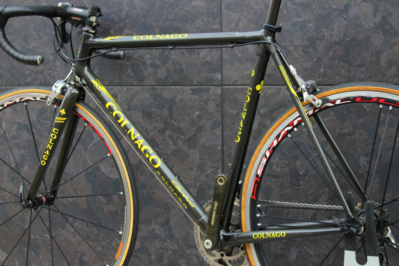 【名車】 コルナゴ COLNAGO C40 カンパニョーロ レコード 10S Mix カーボン ロードバイク 【福岡店】