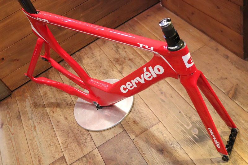 cervélo T4 フレーム レッド カーボン　トラック　ピスト　51 cervélo T4 フレーム レッド カーボン トラック ピスト 51
