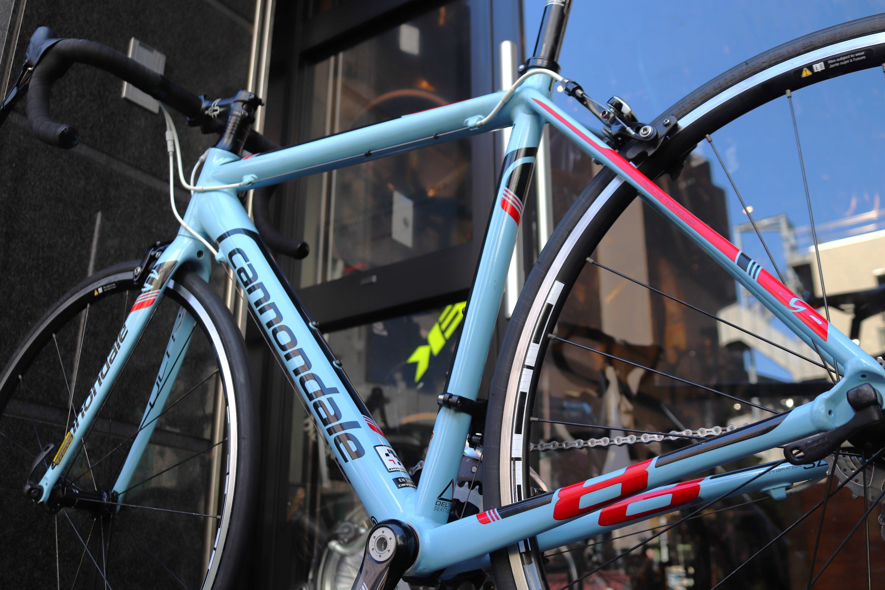 キャノンデール CANNONDALE キャド CAAD8 2014モデル 48サイズ シマノ 105 5700 10S アルミ ロードバイク  【東京南麻布店】