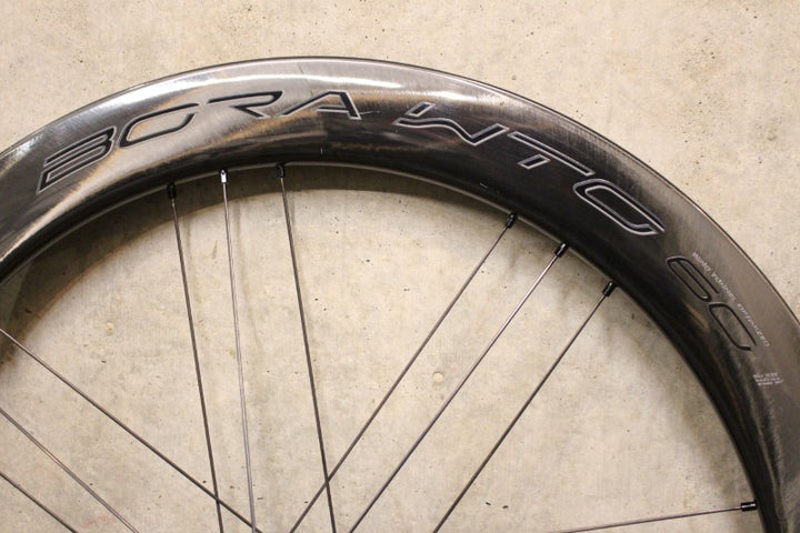 カンパニョーロ Campagnolo ボーラ BORA WTO 60 DB カーボン チューブレス ディスク ホイールセット シマノ11S 19C 【福岡店】