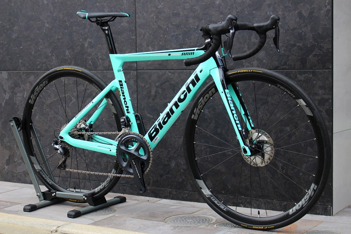 ビアンキ Bianchi アリア ディスク ARIA DISC 2019モデル 50サイズ シマノ アルテグラ R8070 Di2 11S カーボン  ロードバイク 【福岡店】