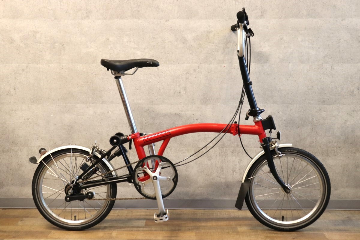 ブロンプトン BROMPTON M3L 2015 レッド 16インチ 折りたたみ ミニベロ 小径車 【かわいい相棒！】【さいたま浦和店】 – BICI  AMORE ONLINE STORE