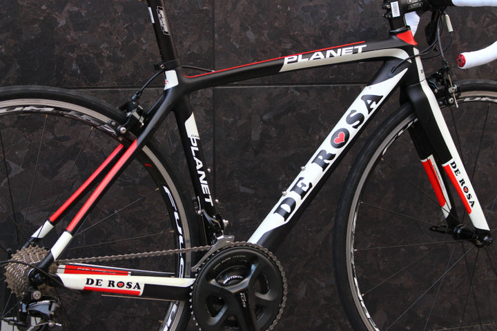 デローザ DE ROSA プラネット PLANET 2015モデル 47サイズ シマノ 105 5800 11S カーボン ロードバイク 【福岡店】