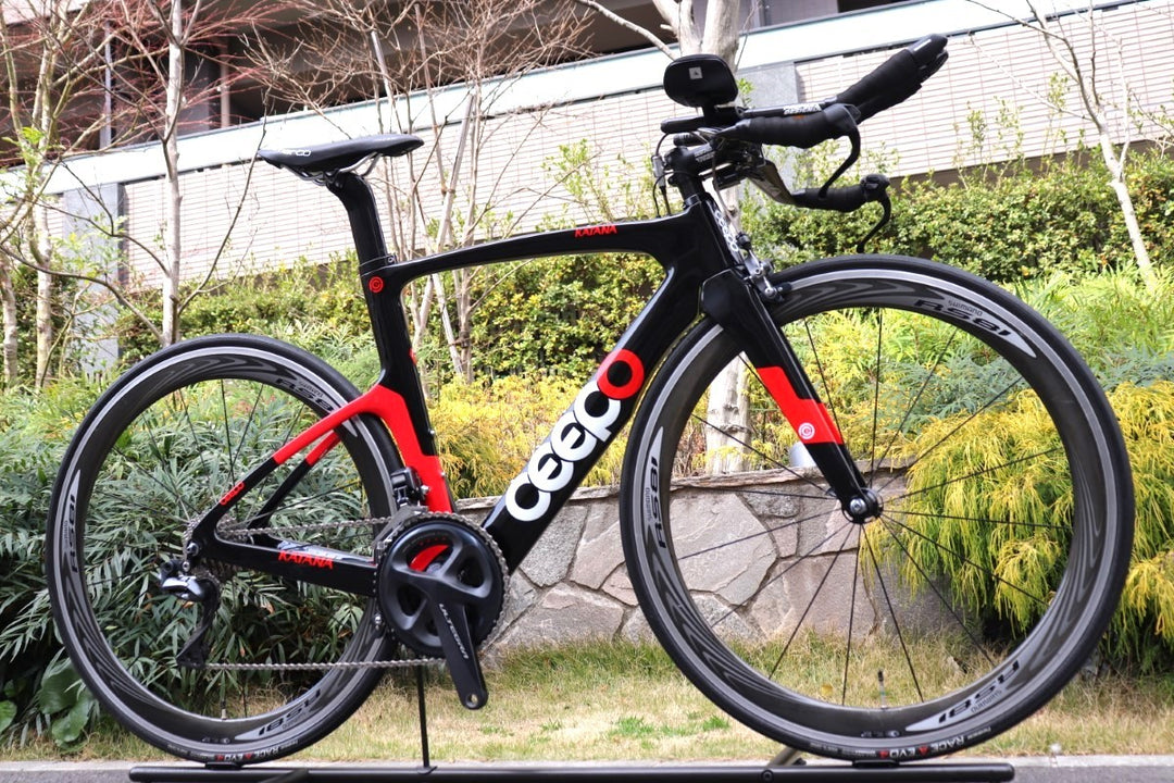 シーポ CEEPO カタナ KATANA 2016 Mサイズ シマノ アルテグラ R8050 Di2 MIX 11S カーボン トライアスロンバイク 【さいたま浦和店】