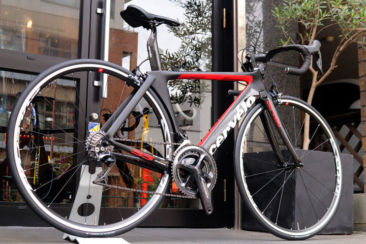 サーヴェロ CERVELO S5 2018 48サイズ シマノ デュラエース R9100 Mix カーボン エアロ ロード ロードバイク 【東京南麻布店】