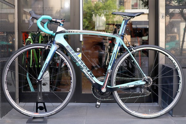 ビアンキ Bianchi オルトレ Oltre XR ヴァカンソレイユ 2013 57サイズ デュラエース 9070 Di2 11S カーボン  ロードバイク 【東京南麻布店】