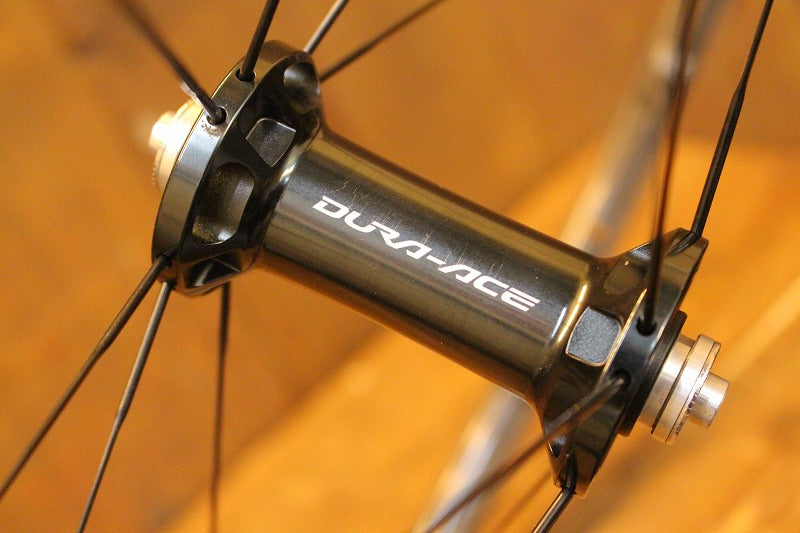 シマノ SHIMANO デュラエース DURA ACE WH-9000 C24 CL アルミ クリンチャー ホイールセット シマノ 12S / 11S ナロー 15C 【芦屋店】