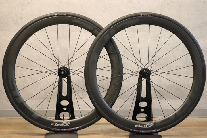 ジップ ZIPP 303S カーボン チューブレスレディ ディスク ホイールセット シマノ11S ワイドリム 23 【さいたま浦和店】