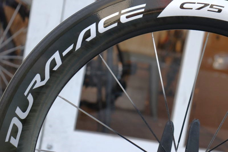 シマノ SHIMANO デュラエース DURA-ACE WH-9000-C75-TU カーボン チューブラー ホイールセット シマノ12/11S 【横浜店】