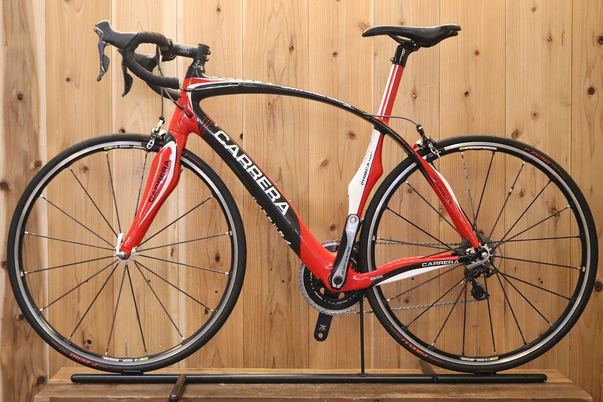 カレラ CARRERA フィブラ PHIBRA TWO 2011モデル Lサイズ シマノ DURA-ACE 9000 11S カーボン ロードバイク  【芦屋店】