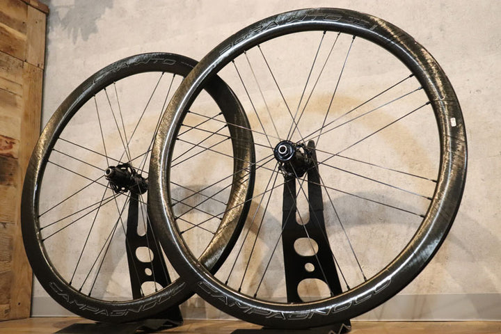 カンパニョーロ Campagnolo ボーラ BORA WTO 45 DB カーボン チューブレス ホイールセット シマノ11S ワイドリム 19C【さいたま浦和店】