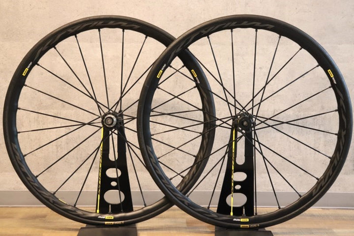 マビック MAVIC キシリウム プロ KSYRIUM PRO UST DISC アルミ チューブレス ホイールセット シマノ11S ワイドリム 19C【さいたま浦和店】