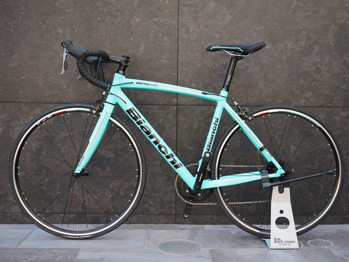 ビアンキ BIANCHI ベルガモ BERGAMO 53サイズ シマノ クラリス R2000 8S アルミ ロードバイク 【福岡店】