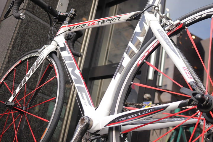 タイム TIME RXR ULTEAM 2009モデル XSサイズ カンパニョーロ コーラス 11S カーボン ロードバイク 【東京南麻布店】