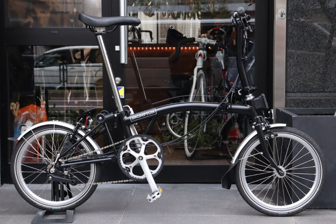 ブロンプトン BROMPTON S6L 2021モデル ブラック 折り畳み 小径車 ミニベロ 16インチ 【東京南麻布店】 – BICI AMORE  ONLINE STORE