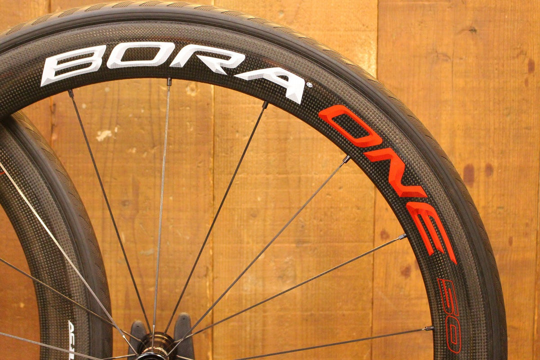 年末セール! カンパニョーロ CAMPAGNOLO ボーラワン BORA ONE 50 AC3 TU カーボン チューブラー ホイールセット シマノ 11S/12S 【芦屋店】