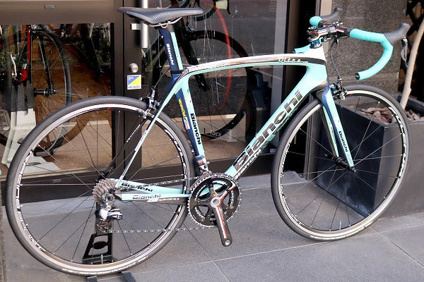 ビアンキ Bianchi オルトレ Oltre XR ヴァカンソレイユ 2013 57サイズ デュラエース 9070 Di2 11S カーボン ロードバイク 【東京南麻布店】