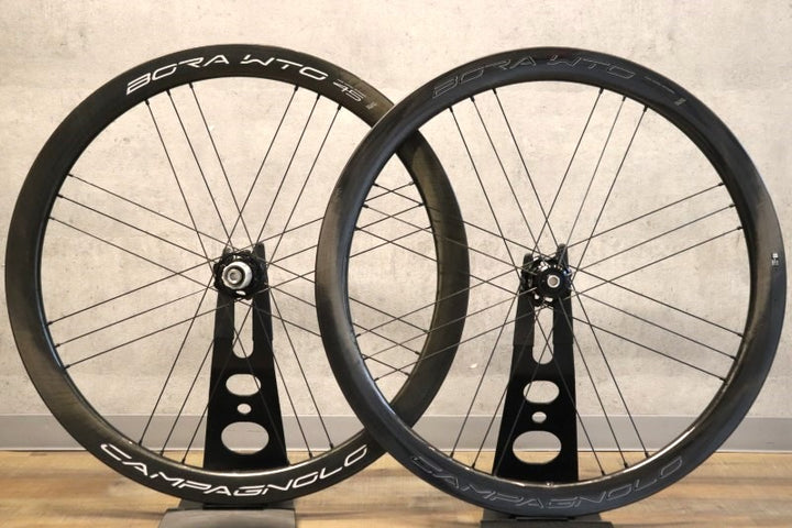 カンパニョーロ Campagnolo ボーラ BORA WTO 45 DB カーボン チューブレス ホイールセット シマノ11S ワイドリム 19C 【さいたま浦和店】