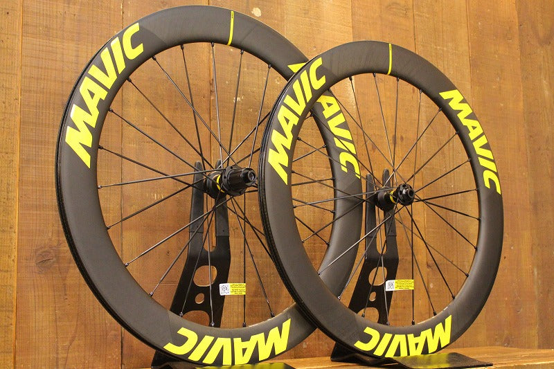 マビック　コスミックカーボン　SLR　美品　チューブレス 未使用 マヴィック MAVIC コスミック COSMIC SLR 65 DISC JAPAN
