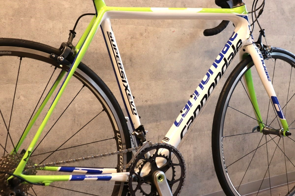 キャノンデール CANNONDALE スーパーシックス エボ SUPER SIX EVO 2013 54サイズ シマノ アルテグラ 6700 –  BICI AMORE ONLINE STORE