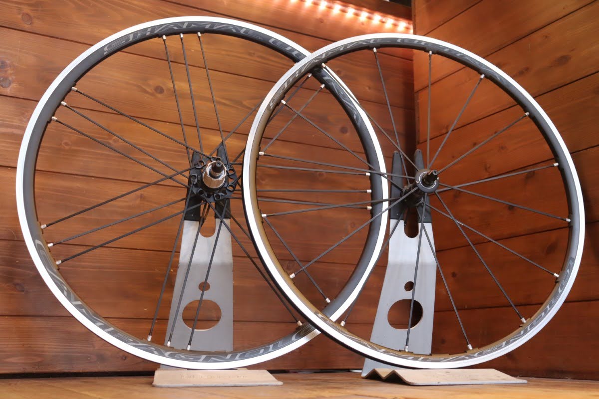 カンパニョーロ CAMPAGNOLO シャマルウルトラ SHAMAL ULTRA アルミ クリンチャー ホイールセット シマノ12/11S ワイドリム  17C 【麻布店】