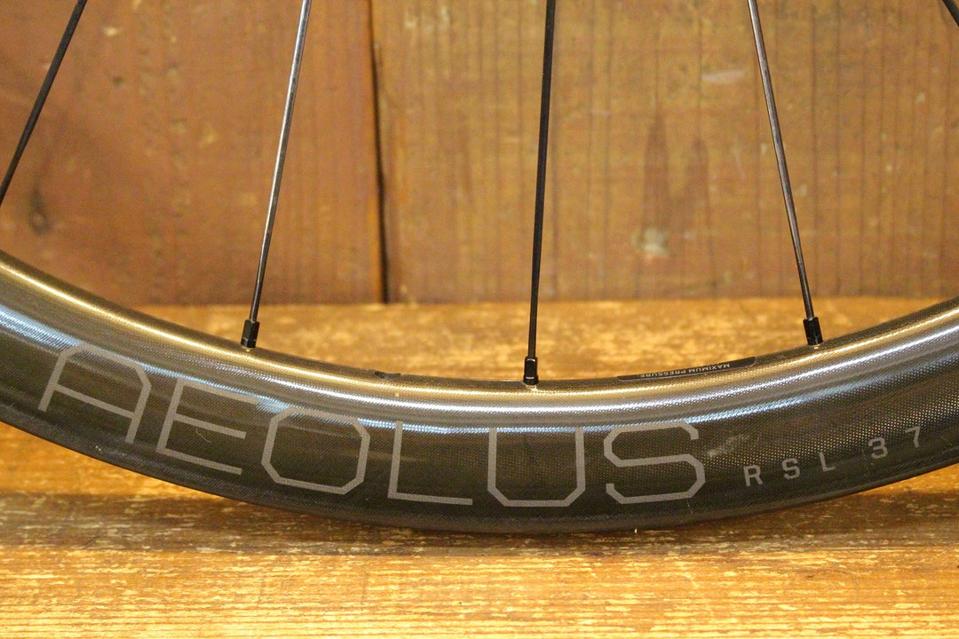 年末セール! ボントレガー BONTRAGER アイオロス AEOLUS RSL 37 TLR DISC カーボン チューブレスレディ ホイールセット シマノ 11s/12s 【芦屋店】